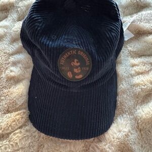 Disney Authentic Original Navy Corduroy Hat